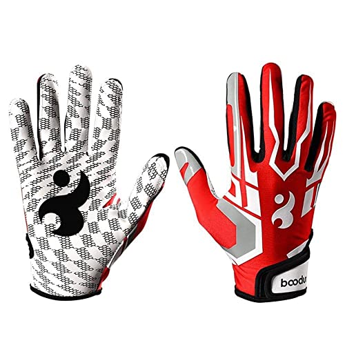 FKG-03 Football Gloves - High Performance Linebacker Gloves For LB, RB, TE Positions (Multiple Colors)