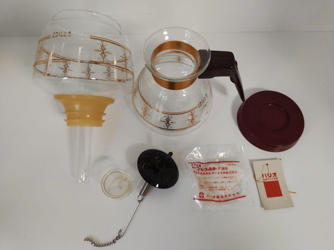 Amazon | ハリオ コーヒーメーカー サイフォン式 70A-3 昭和レトロ