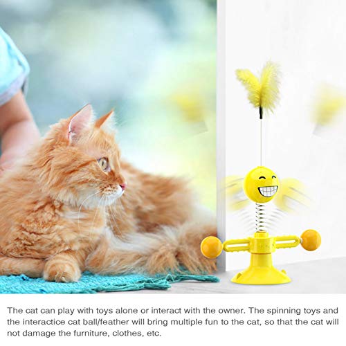 Brinquedo de gato moinho de vento,Brinquedo de gato de moinho de vento Plataforma giratória Brinqued