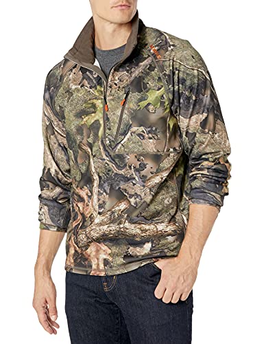 NOMAD Men's Utility 1/2 Zip | Wind Resistant Pullover Hunting Jacket