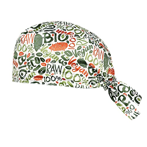 Image of Associated Uniforms Printed Scrub Cap Unisex with Sweat Band