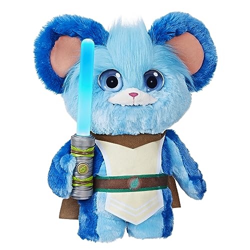 Star Wars: Young Jedi Adventures Jabberin' Jedi Nubs, Electronic Plush, Lights & Sounds, Toys, Preschool Toys for 3 Year Old Boys & Girls