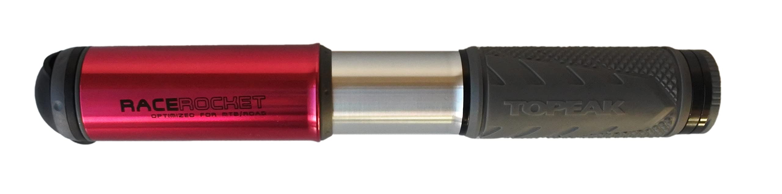 Pompa Per Bici Topeak Racerocket MT - Mini Gonfiatore Da Corsa, Alluminio, Per Valvole Presta/Schrader - Foto 6