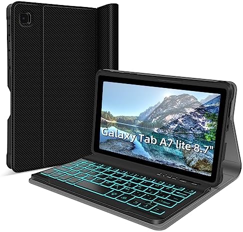 Backlit Keyboard Case for Samsung Galaxy Tab A7 Lite 8.7 Inch 2021, for A7 Lite … Backlit Keyboard Case for Samsung Galaxy Tab A7 Lite 8.7 Inch 2021, for A7 Lite …