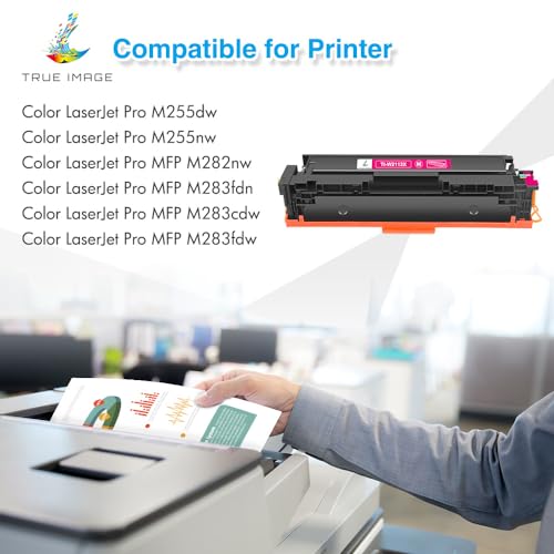 Instant Gratification 206X Toner Cartridges 4 Pack High Yield: MFP M283cdw M255dw M283fdw 206A Set Compatible Replacement for HP 206X for HP Color Laserjet Pro MFP M283fdw M283cdw M283 Printer Ink... - Image 2