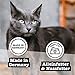 catz finefood Purrrr Hirsch Monoprotein Katzenfutter nass N° 121, für ernährungssensible Katzen, 70% Fleischanteil, 6 x 200g Dose
