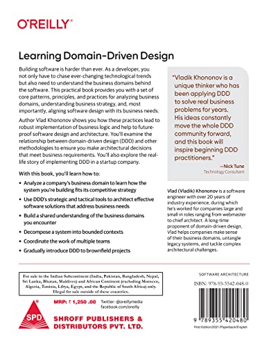 Learning Domain-Driven Design: Aligning Software Architecture and Business Strategy (Grayscale Indian Edition) - Image 2