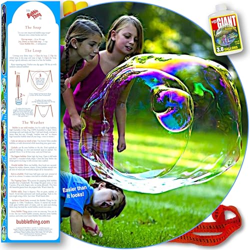 Giant Bubble Wand Kit - Make 3 Gallons of Huge Bubbles - Image 4
