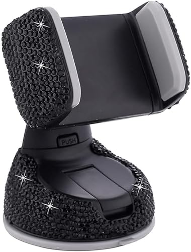 Miniatura 7 de Soporte para teléfono de automóvil, ajustable, universal, brillante, fuerte, pegajoso, base de ventilación de aire, soporte para teléfono celular,