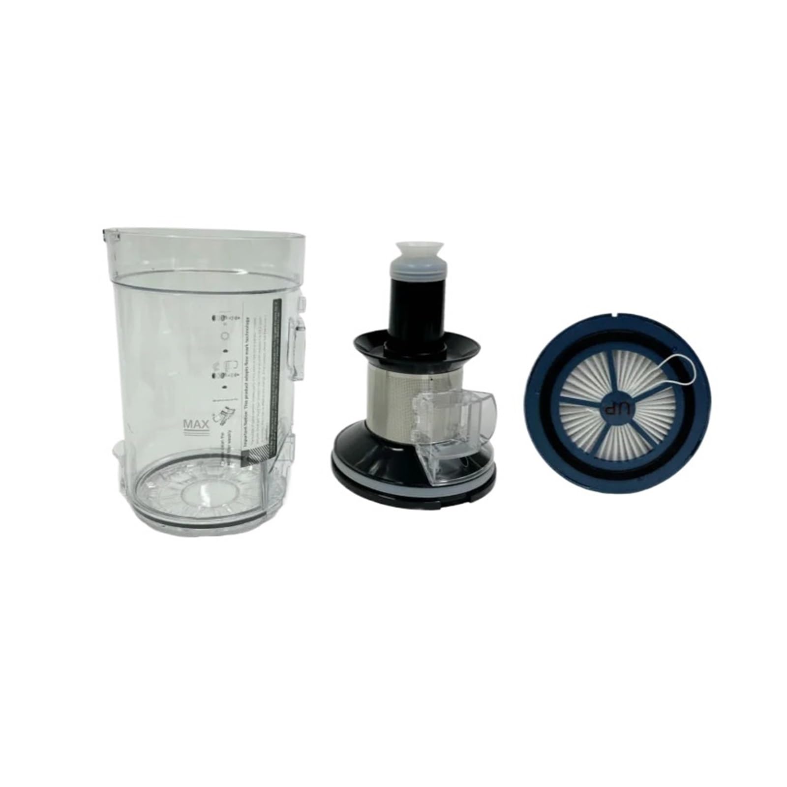 Kompatibel mit Proscenic, 0,65 l waschbarer Staubbecher