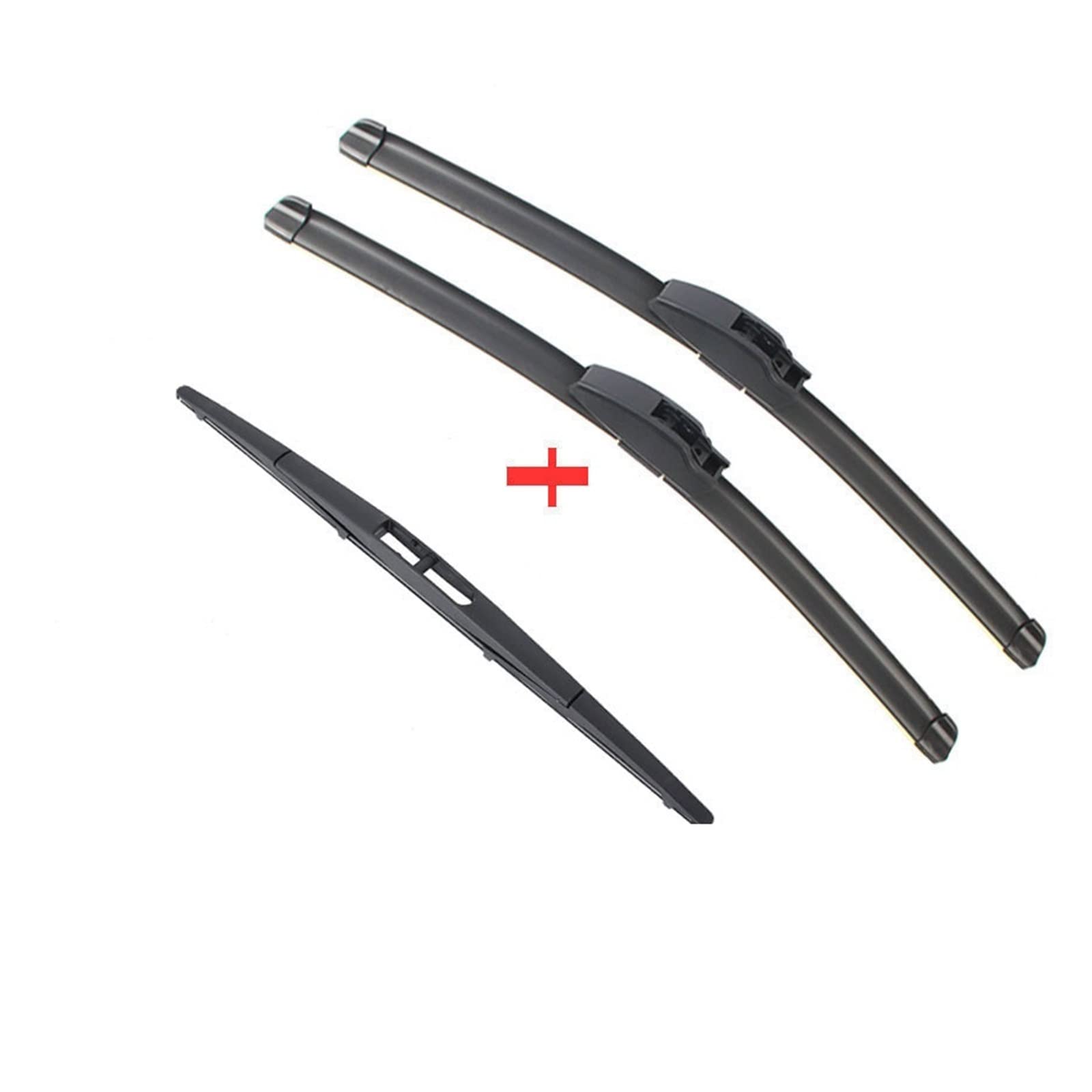 Escobilla Limpiaparabrisas Delantera Coche Para S&UZUKI para Alto 2009 2010 2011 2012 2013 2014 limpiaparabrisas delantero y trasero de coche 21 "+ 14" + 10 ".
