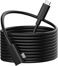 Quest 2 Link Cable Fiber Optic Cable,USB 3.2 Gen1 USB C to C 5Gbps High Speed Data Transfer and Fast Charging,Quest 2 pc Link Cable for Oculus Quest 2/PC VR(32.8FT) Valentines Gifts