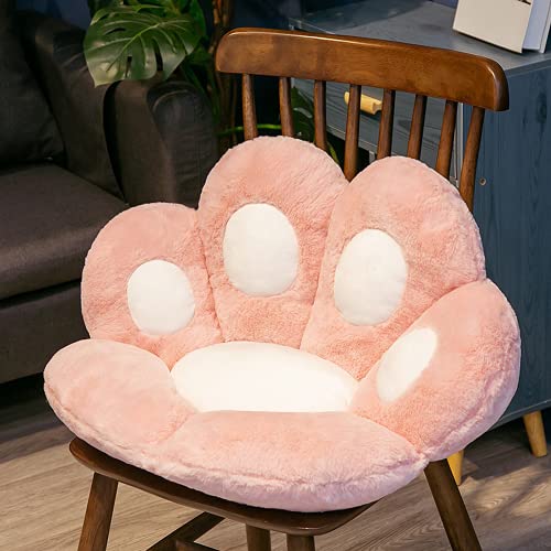 YIWOYI Cojín de asiento de animales de 70 cm, almohada de pata Kawaii, calentador de manos de gato...