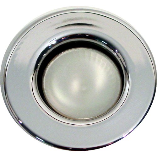 Ark LightingArk Lighting ARLV-2500-WH Recessed Lighting Trim, 2" 35W Max Low Voltage Mini Trim (no housing needed) - White