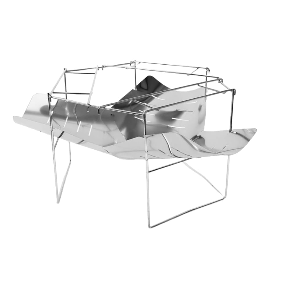 ステンレス製　焚き火台 Amazon | DesertFox 焚き火台 焚火台 バーベキュー コンロ