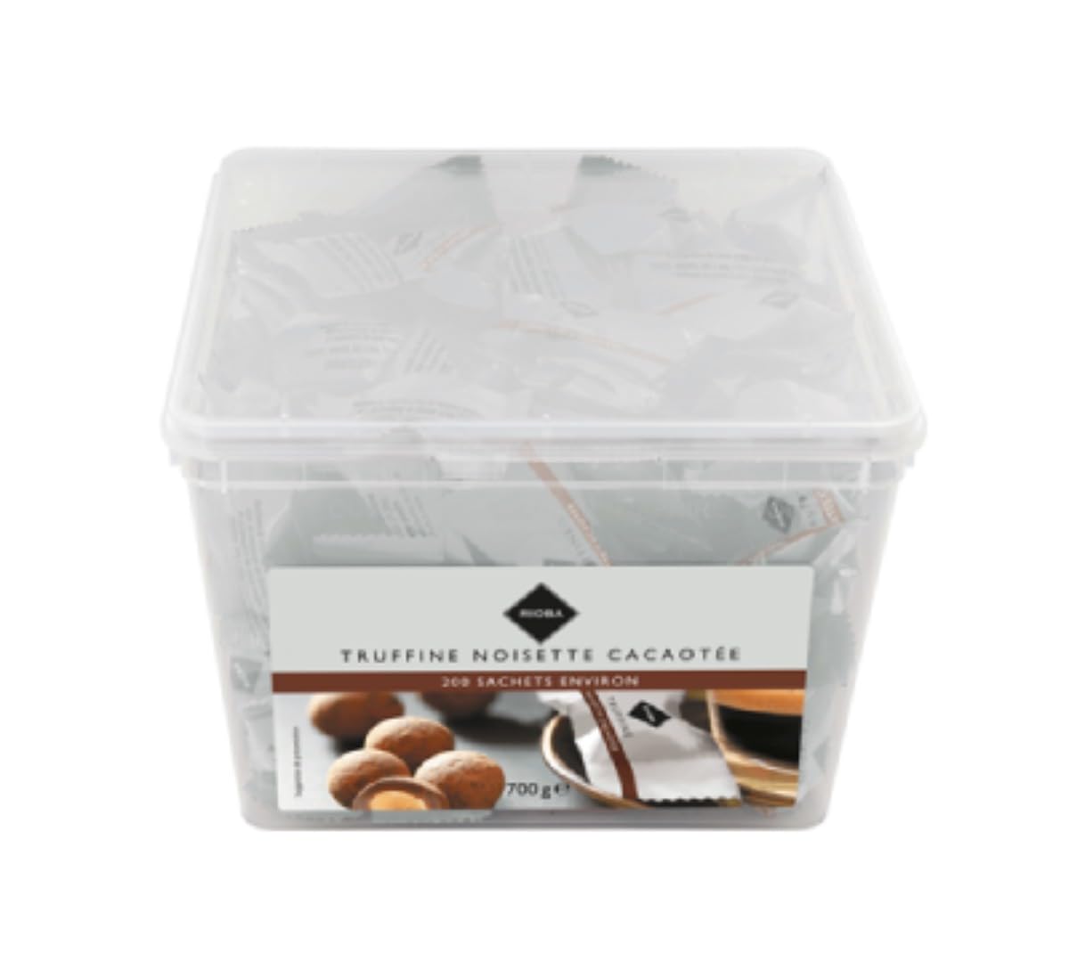 Truffines Noisette Cacaotée 700g/Boite - Offres de 1, 2 et 3 Boites - Livraison Gratuite France (1 boite)