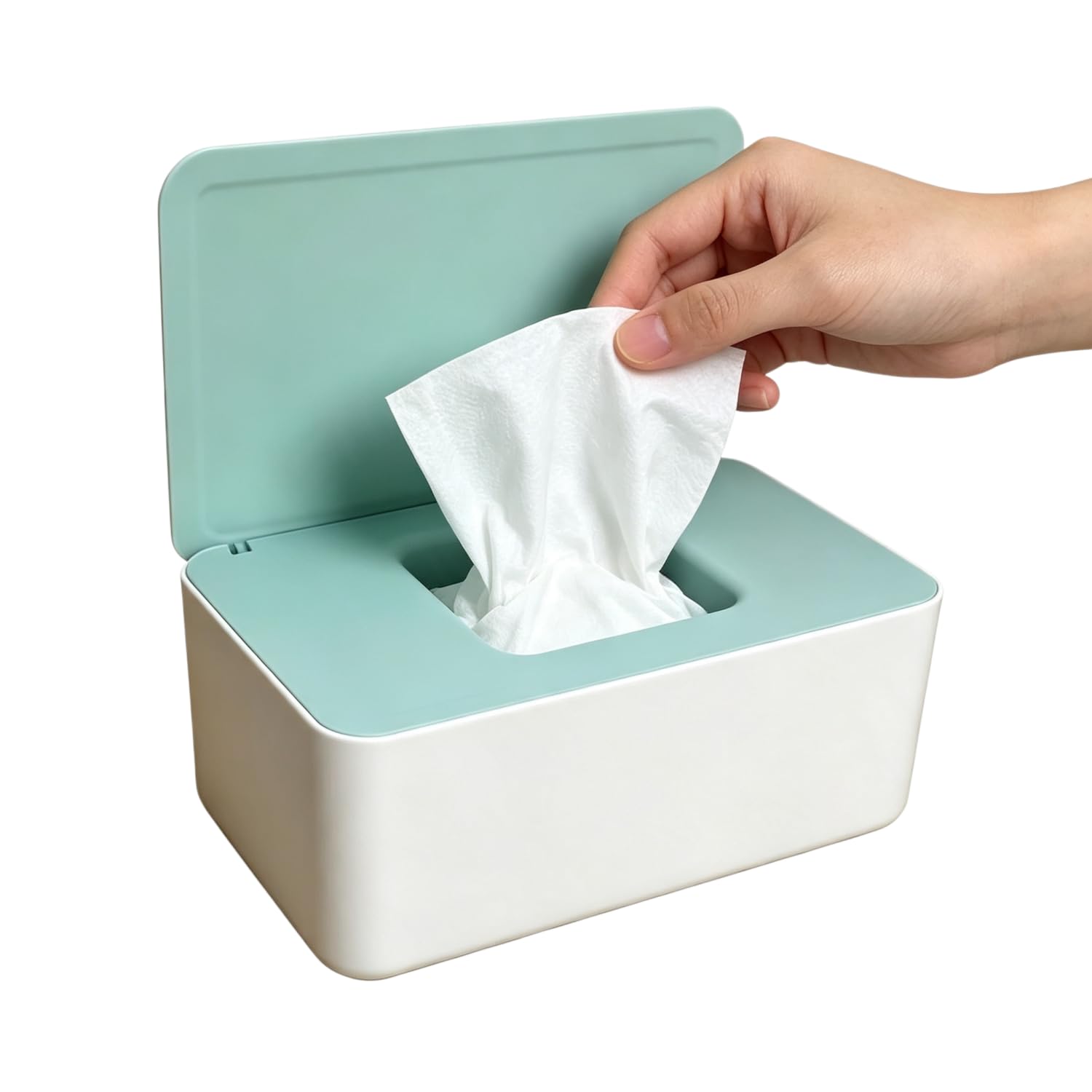 Baby Wet Wipe Dispenser, Baby & Adult Wipe Holder for Home Bathroom