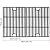 Uniflasy Cast Iron Cooking Grate and Grease Box Replacement for Nexgrill 4 Burner 720-0830H 720-0958A
