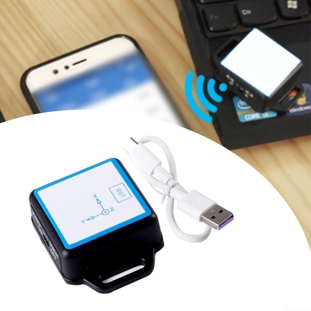 Módulo de sensor de acelerómetro y giroscopio de 9 ejes | BWT901CL/BWT901BLECL| Precisión de 0.05°| ±16g/±2000°s| 2.0/USB | Vibración y actitud industriales (BWT901BLECL)