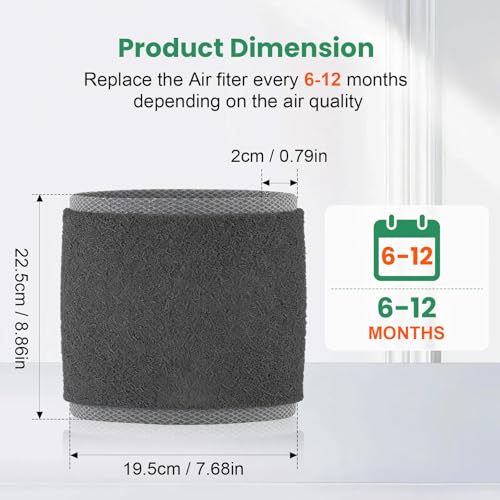 Image of 2 in1 Pro Wick Filter for Blueair 2-in-1 Pro Air Purifier & Humidifier