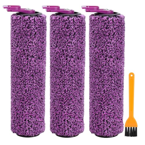 Image of SD201 Brush Roller for Shark Steam Pickup 3-in-1 Steam Mop SD200 /SD201 /SD201C /SD201Q /SD205 Vacuum Cleaner, 3 Brush Roll, 1 Cleaning Tool Replacement Parts Accessories Kit