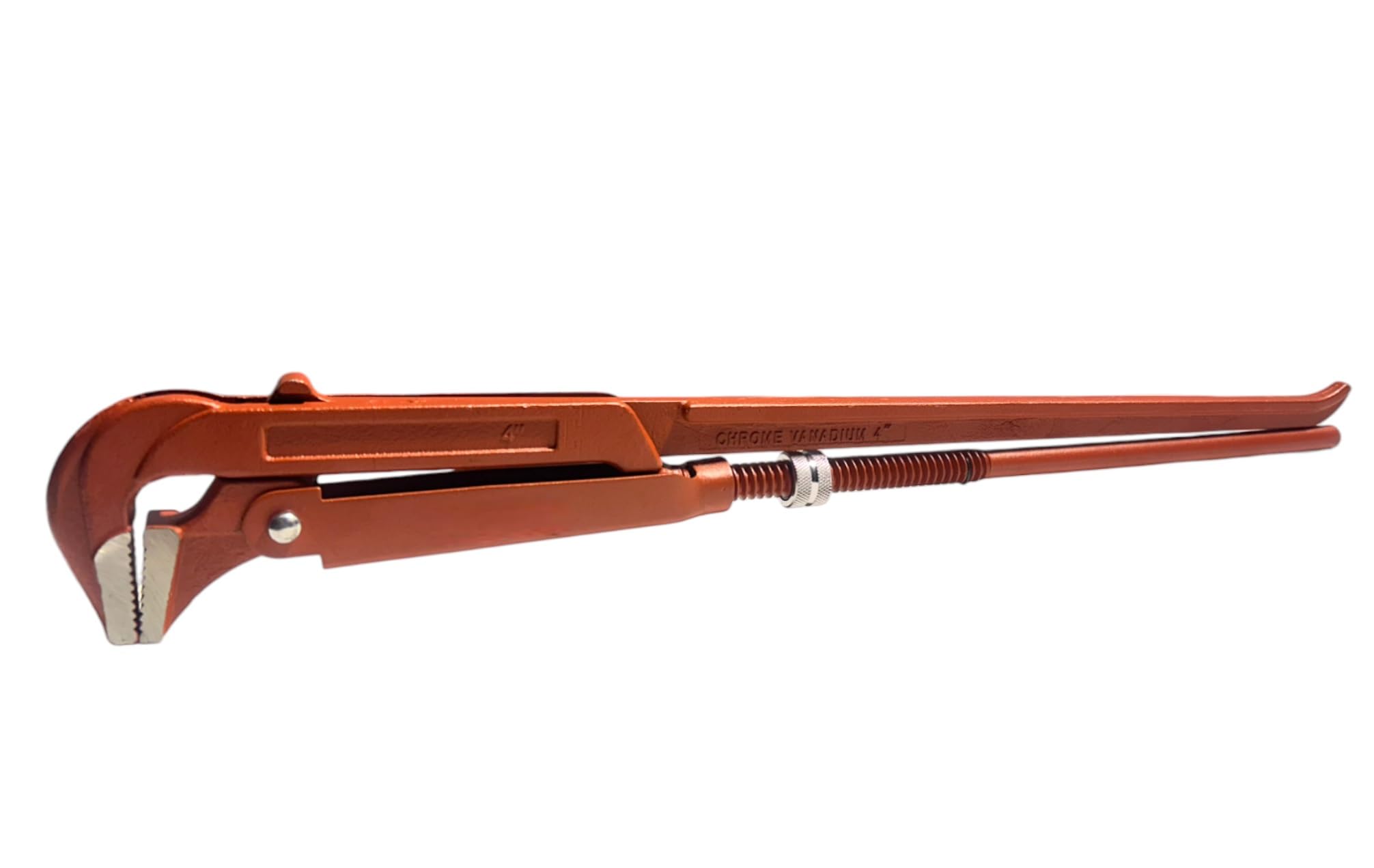 TANIASHOP Chiave a Pappagallo Giratubi Svedese 4" Pollici Regolabile con Becchi Inclinati a 90° Gradi Pinza Chiave per Tubo Tubi Idraulici Chiave Giratubo Tipo Svedese in Acciaio al Cromo Vanadio