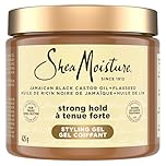 SheaMoisture Jamaican Black Castor Oil Strong Hold Hair Styling Gel With Flaxseed 425 g