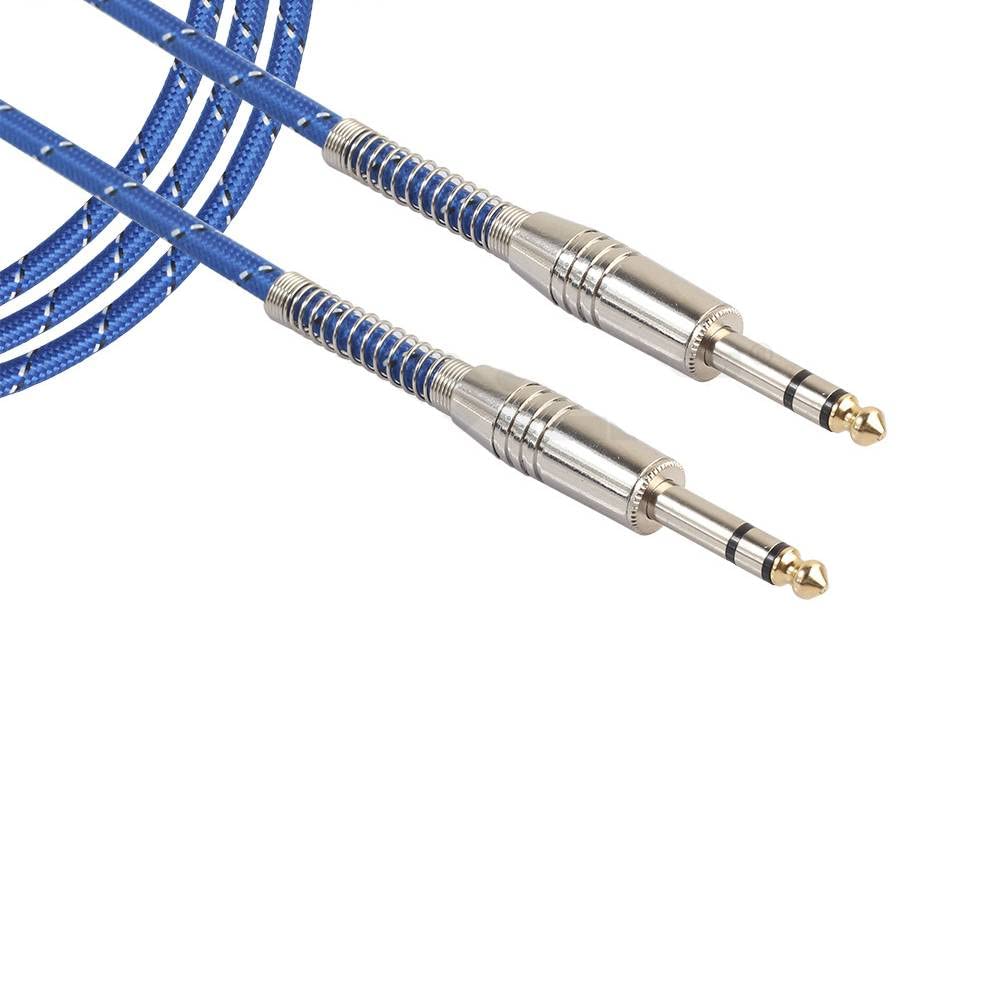 Socobeta Cavo audio Cavo audio maschio/maschio stereo da 6,35 mm per stereo per mixer per chitarra elettrica(20 metri)