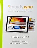 StudySync GRADE 8 UNITS Reading & Writing Companion 1942764308 Book Cover