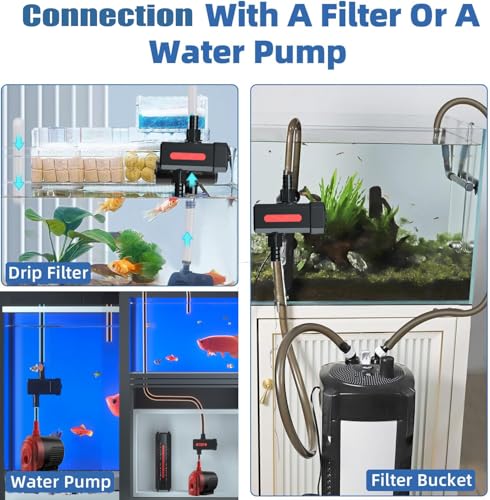 Image of Aquarium UVC Clean Light 7W Algae Clear Green Bloom Clean Fish Tank UVC Water Clean Lamp for Sump Pond Filter Tank (Aquarium UVC-WaterClarifier)