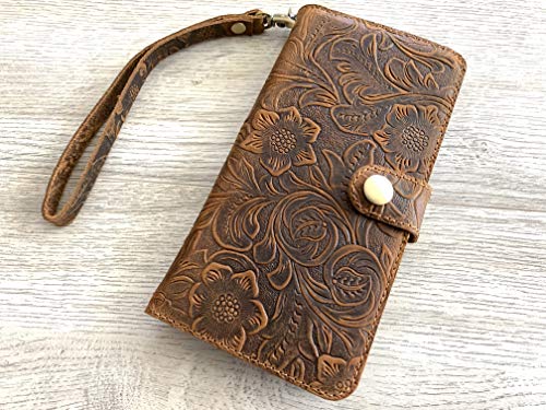 iPhone Wallet Leather iPhone Case iPhone 11 Pro Max 11 Pro iPhone 11 iPhone XS Max iPhone XR iPhone 8 iPhone 8 Plus iPhone X iPhone XS iPhone SE (2020) | Flower Case |
