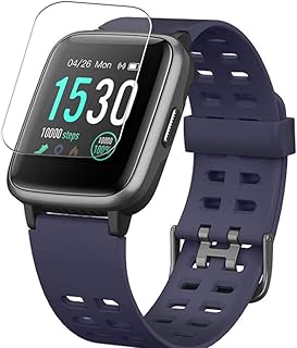 Vaxson 3 sztuki folii ochronnej, kompatybilna z AIORX Koogeek JONVOH ID205L 1,3" Smartwatch Smart Watch, folia ochronna na wyświetlacz TPU [ nie szkło pancerne]