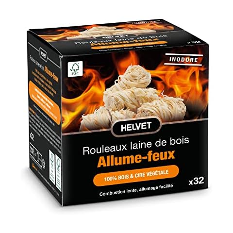 Allume Feu Laine de Bois HELVET Cover