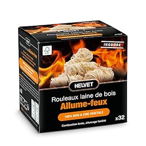 Helvet Holzwolle Anzünder 32 Stück