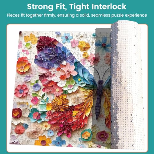 Puzzle 500 Piezas Mariposas para Adultos 15+ Anos miniatura 6