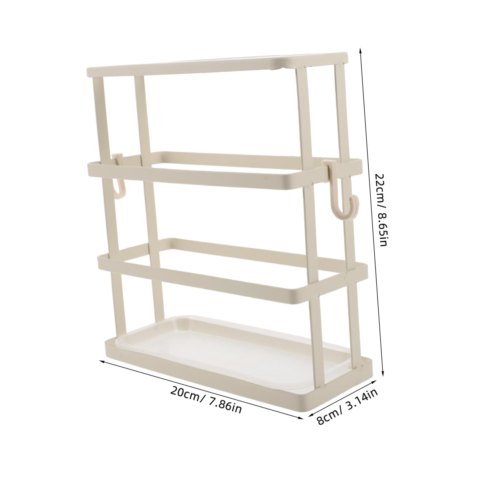 BRIGHTFUFU Kitchen Knife Scissors Storage Countertop Organizer Kitchen Knife Display Wall Mount