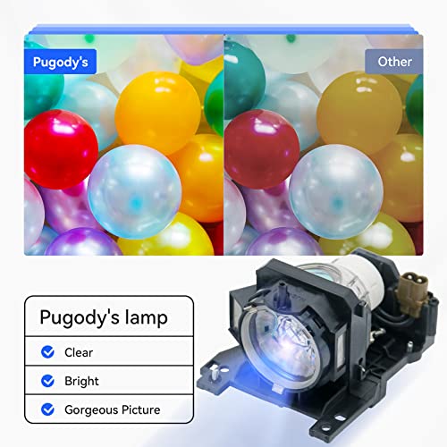 Repuesto Lámpara para Proyector Pugody DT00911 miniatura 3
