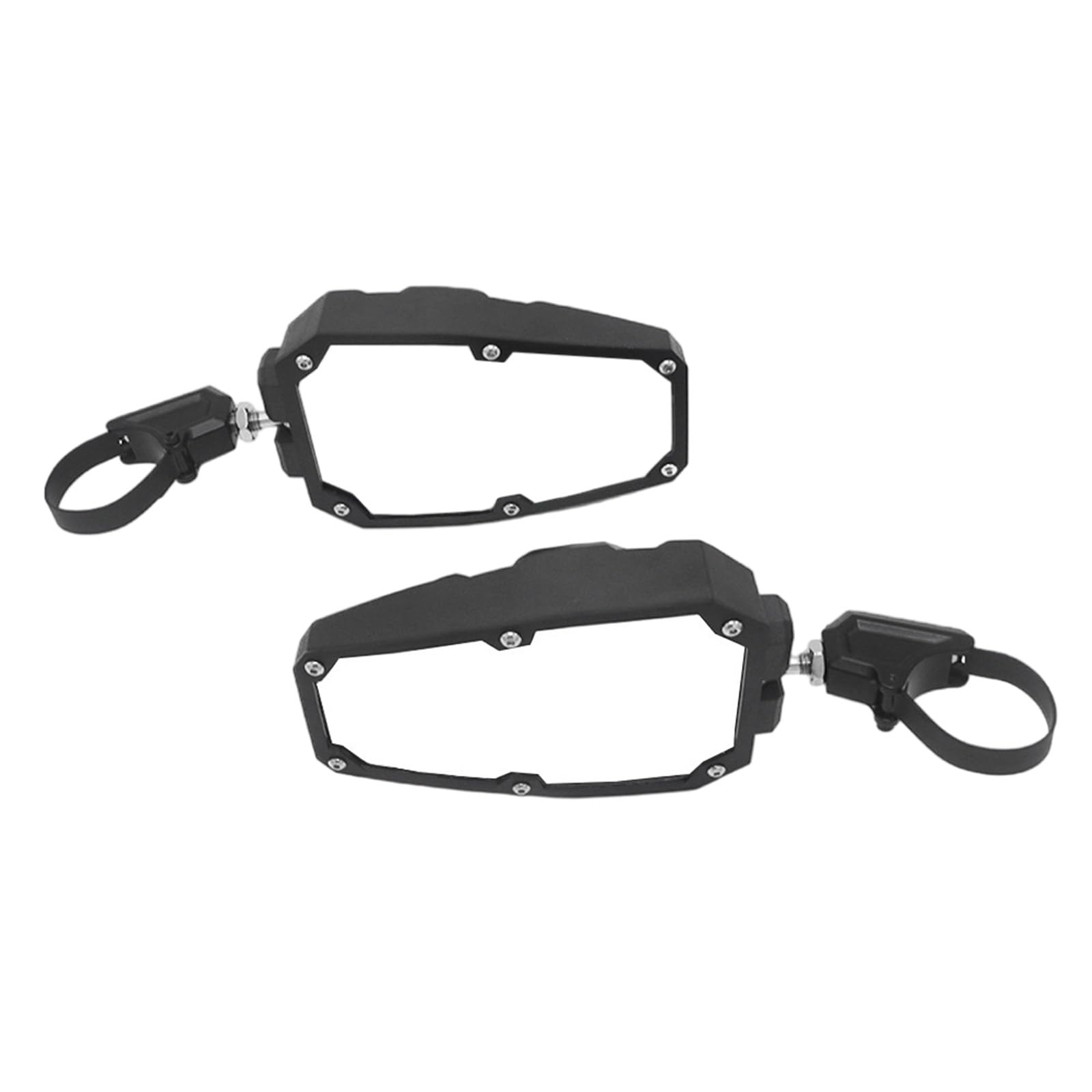 Reflectores laterales UTV, adecuados para barra antivuelco de 1.75 a 2 pulgadas, ayuda de conducción de apoyo, para varios terrenos, fácil instalación, reflectores laterales en todos los