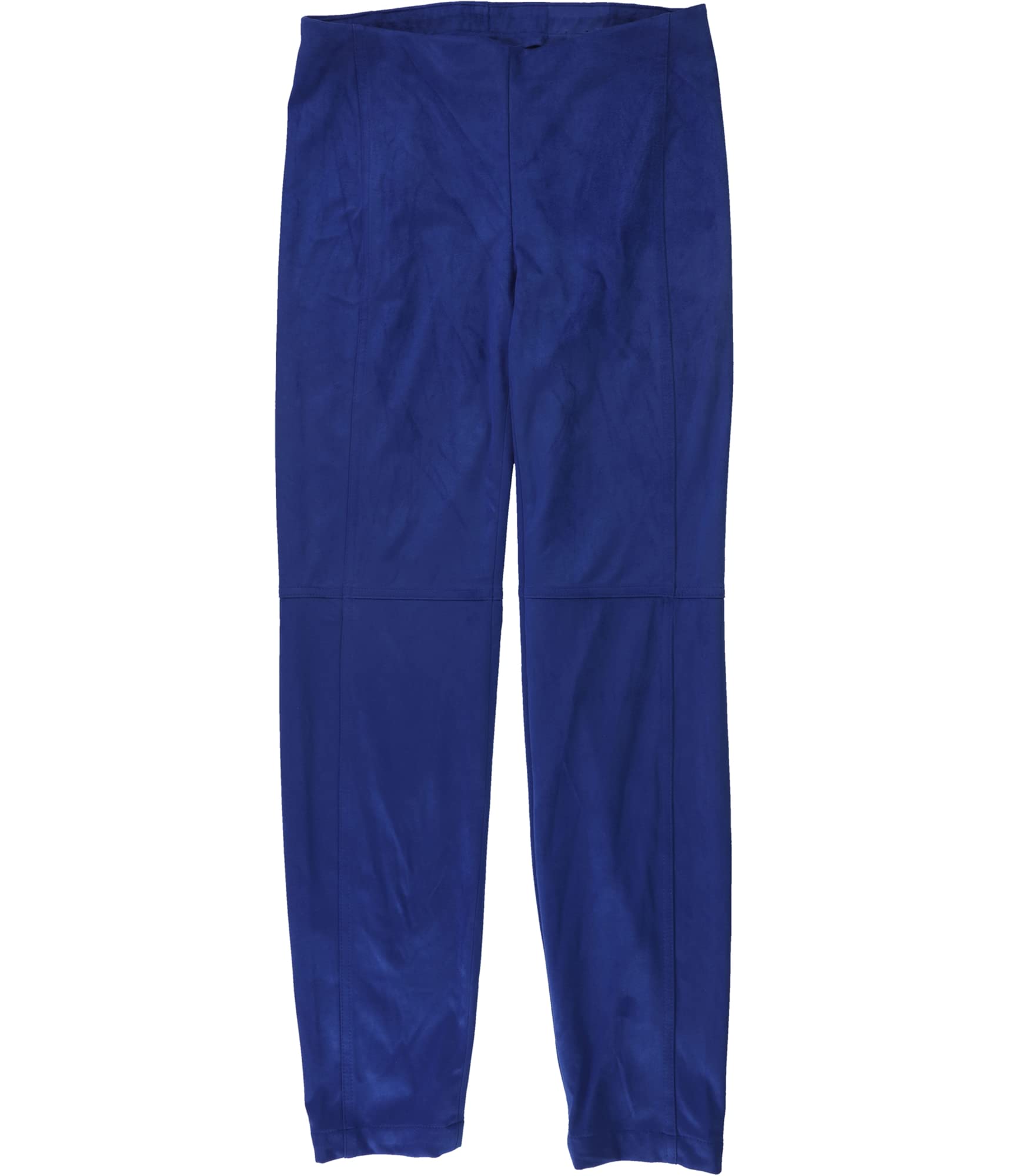 Alfani Womens Faux Suede Casual Trouser Pants Blue X-Small