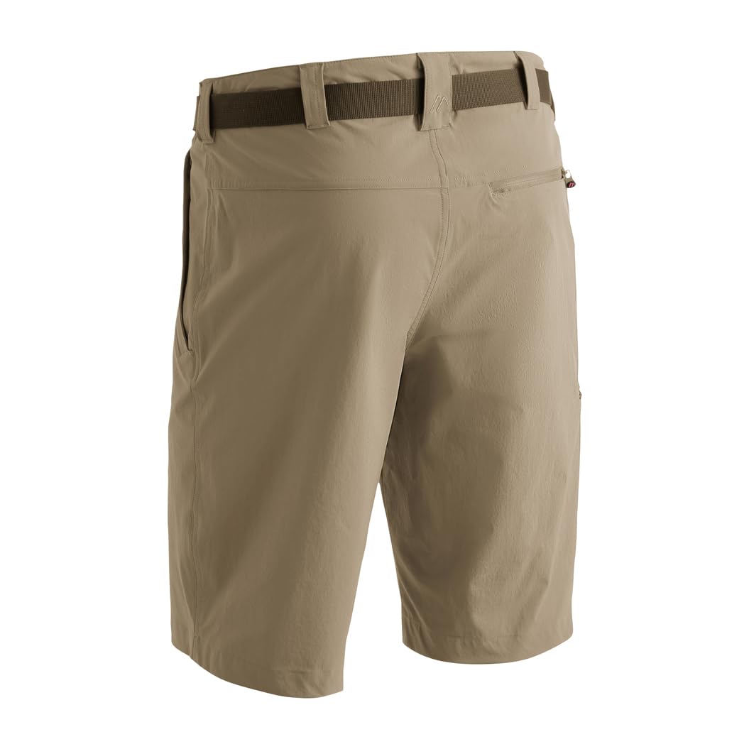 Maier Sports Huang, Kurze Herren Wanderhose, Wasserabweisende Bermuda für Trekking und Hiking, PFC-frei, mSTRETCH pro 4 & Dryprotec