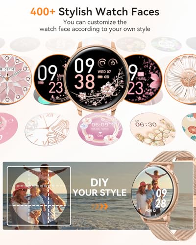 Reloj Inteligente Mujer Bluetooth 1.27" IP68, 110 Modos - Imagen 8