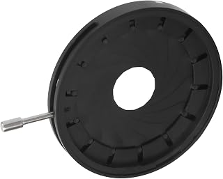 Iris Aperture, Compact 1.5-34mm Practical SK34 Iris Diaphragm High Strength for Workshop for Optical Instruments for Home for Laboratory for Industry