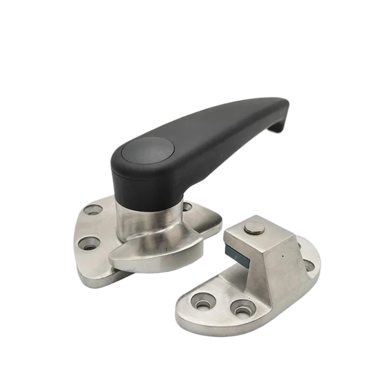 YMUGUEGH Stainless Steel Door Handle Steam Box Hinge Oven Knob Lock Cold Store Cabinet Kitchen Cookware Repair Part(Right)