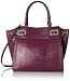 Nine West Gleam Team Lg Satchel, Crimson