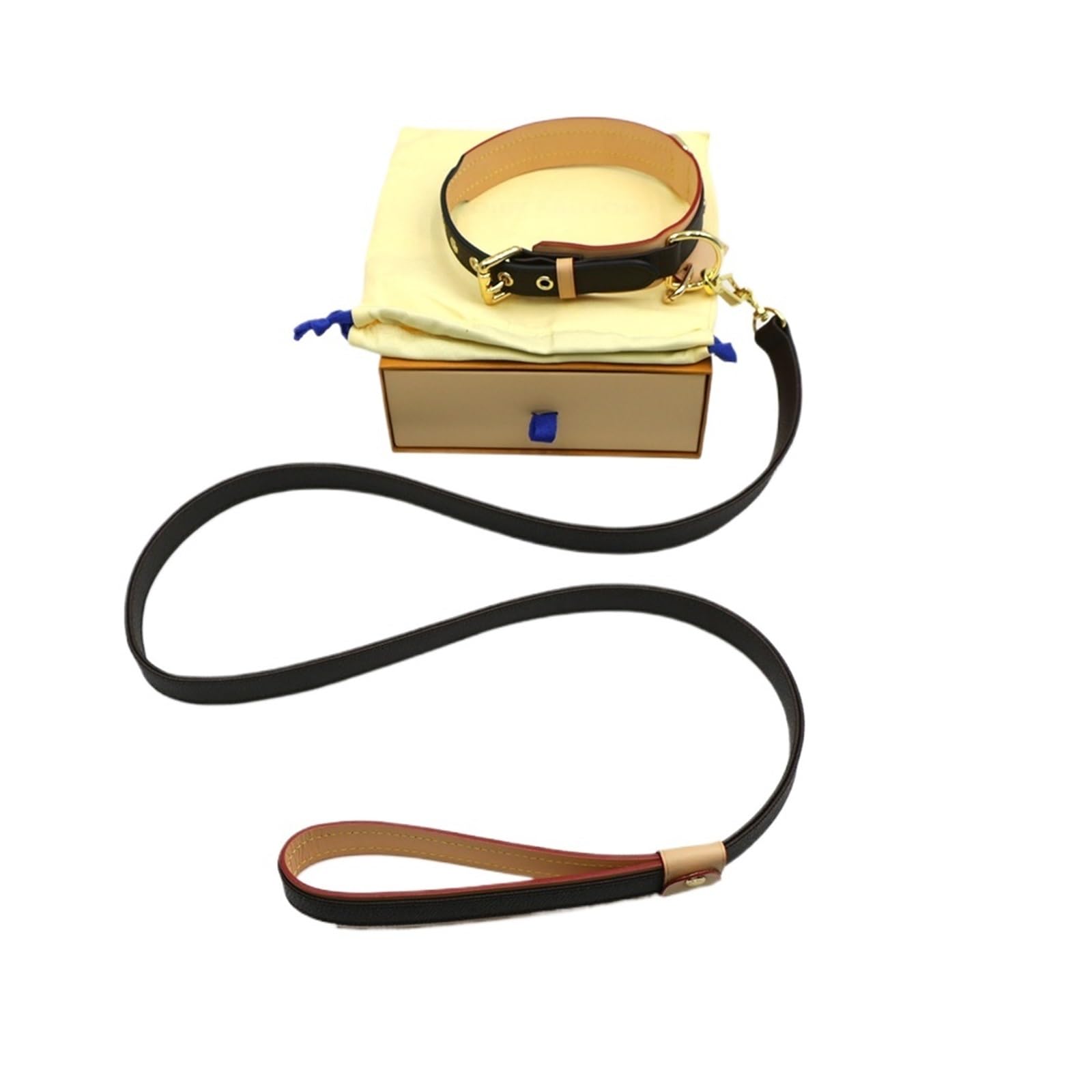 Genérico Collar for Mascotas Correa for Perros Productos medianos y pequeños for Gatos(L Adjustable 36-44cm)
