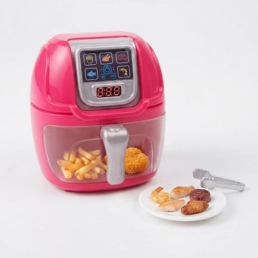 Fizporium Kids Smart Sensor LED Cooking Oven Fryer Pretend Play ToyKids Smart Sensor LED Cooking Oven Fryer Toy - Pretend Play Kitchen for Kids