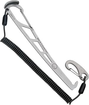 Wild Country Pro Key Nut Tool with Leash - Silver - One Size
