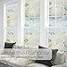 rabbitgoo Window Privacy Film, Decorative Rainbow Window Film, Static Cling Prism Stained Glass Sticker, Anti-UV Front Door Glass Covering for Home, 35 x 78.7 inches
