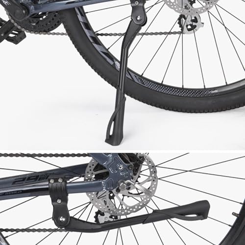 Soporte de pata de bicicleta para evitar caídas y golpes en el cuadro 7