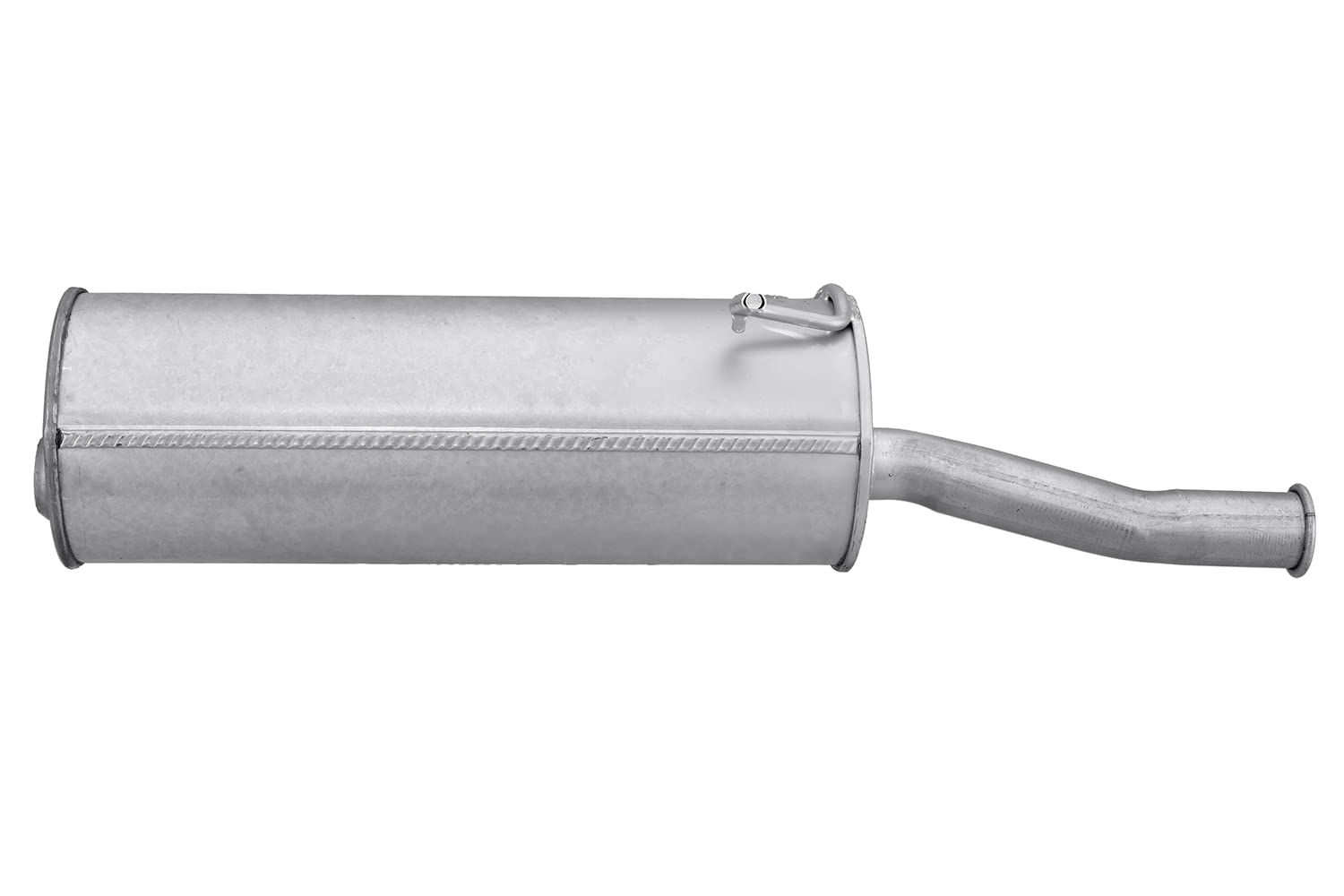 HELLA 8LD 366 027-921 Tłumik końcowy - Easy2Fit® Kit - z tyłu - jednoczęściowy - Komplet z elementami do montażu